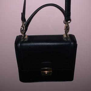 Black handbag